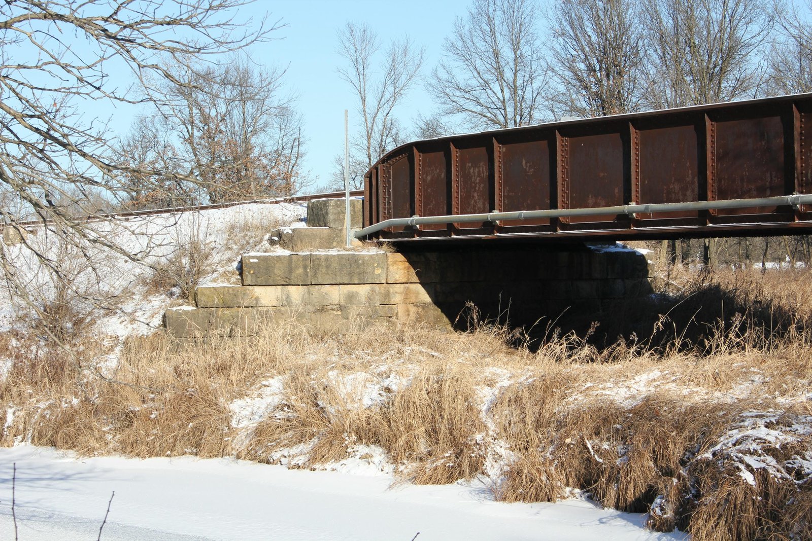 West abutment